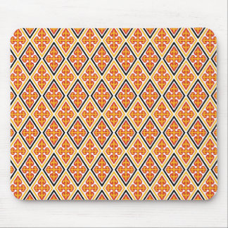 mediaeval cross pattern mouse pad