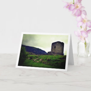 Mediaeval Dolbadarn Castle, North Wales Card