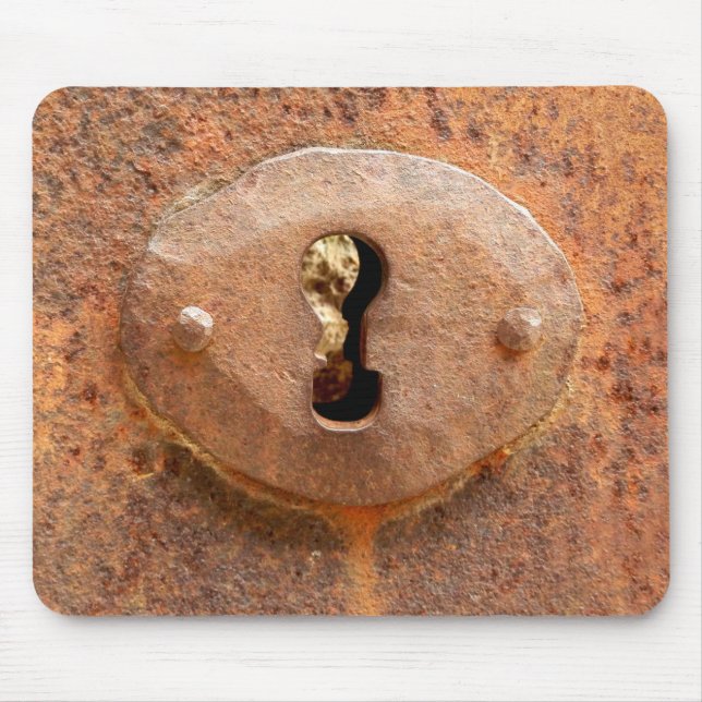 Mediaeval Door Lock Mouse Mat (Front)