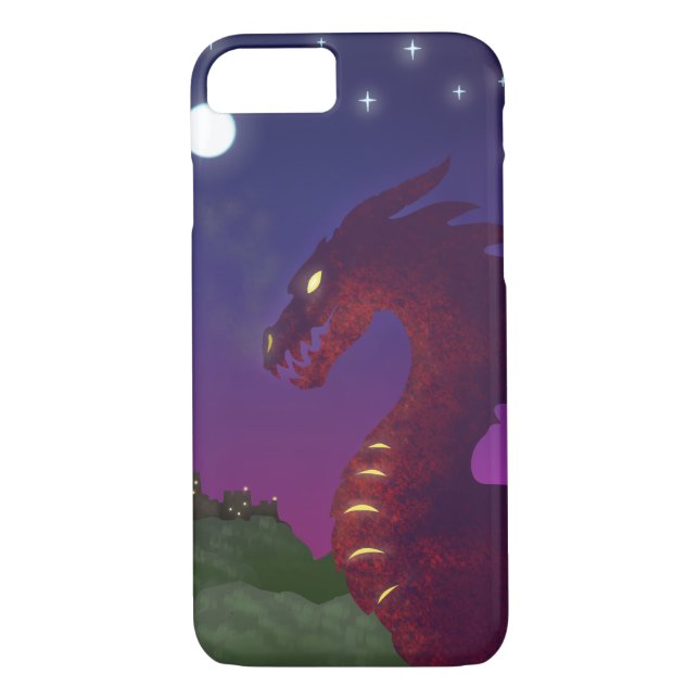Mediaeval Dragon Case-Mate iPhone Case (Back)