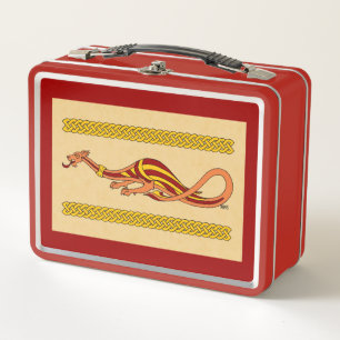 Mediaeval Dragon Design 2015 Metal Lunch Box