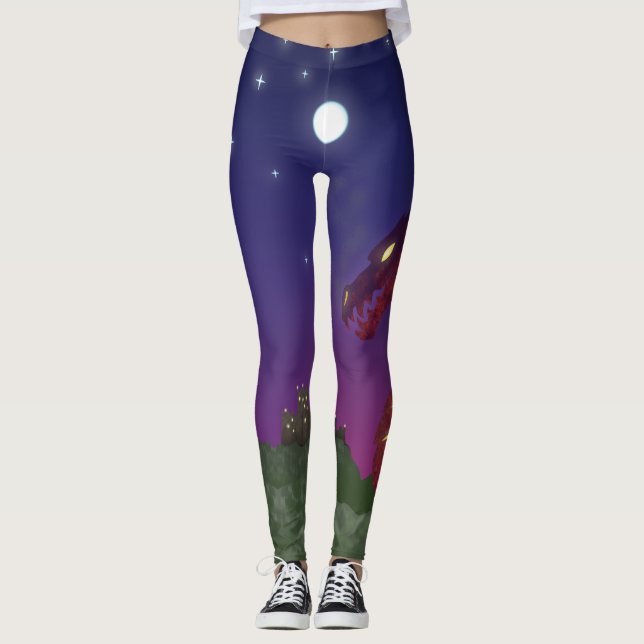 Mediaeval Dragon Leggings (Front)