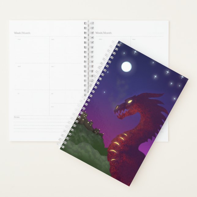 Mediaeval Dragon Planner (Display)