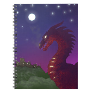 Mediaeval Dragon Spiral Notebook