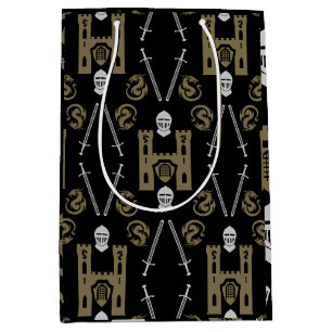 Mediaeval English Knight Birthday Medium Gift Bag