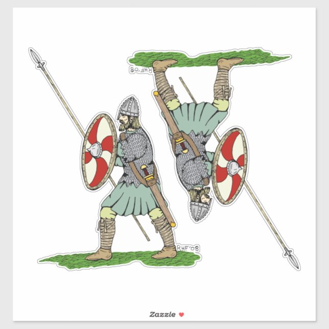 Mediaeval English/Saxon Warrior (Sheet)