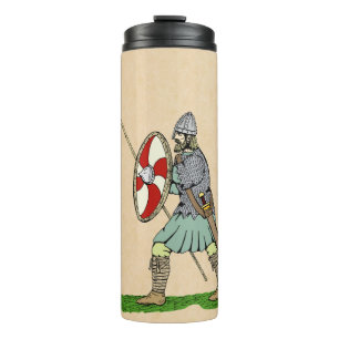 Mediaeval English/Saxon Warrior Thermal Tumbler