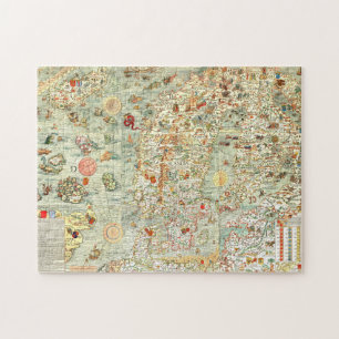 Mediaeval Europe Map Puzzle
