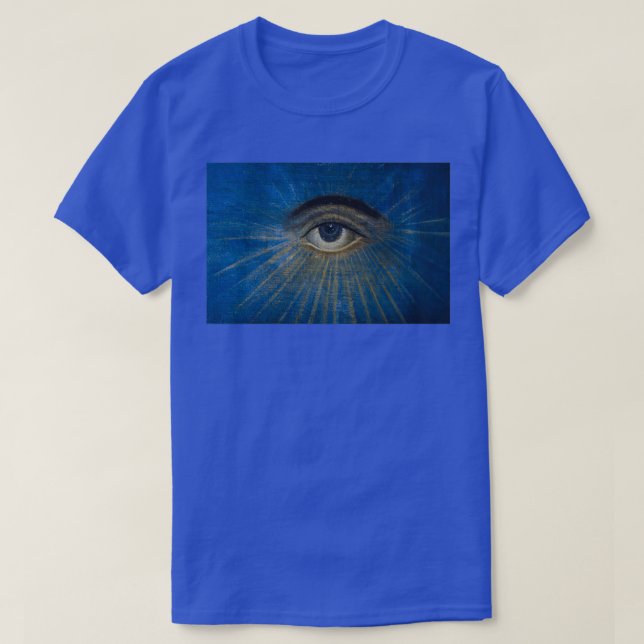 Mediaeval eye drawing T-Shirt (Design Front)