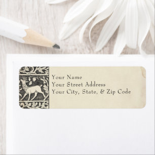 Mediaeval Fantasy Deer Black Etching Wedding