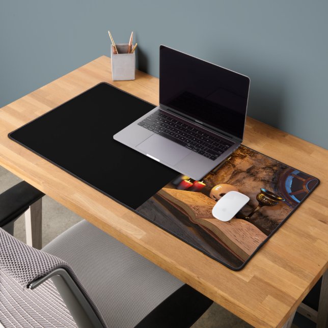 Mediaeval Fantasy Wizard's Study Desk Mat (Office 2)