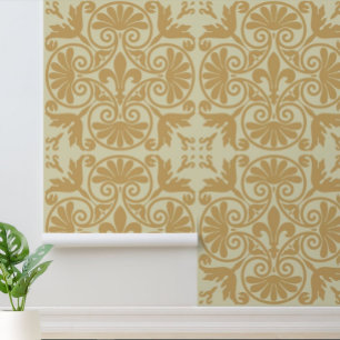 Mediaeval Fleur De Lis Pattern Wallpaper