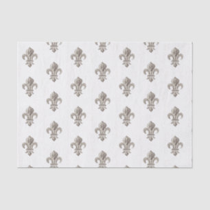 Mediaeval French Fleur de Lis Tissue Paper