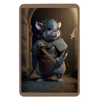 Mediaeval Gladiator Rat Magnet