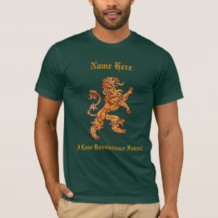 Mediaeval Gold Lion T-Shirt