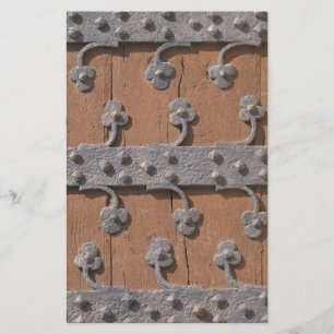 Mediaeval gothic gate stationery