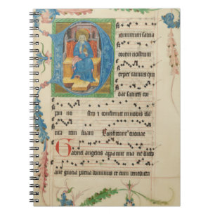 Mediaeval Gregorian Chant Manuscript Sheet Music Notebook