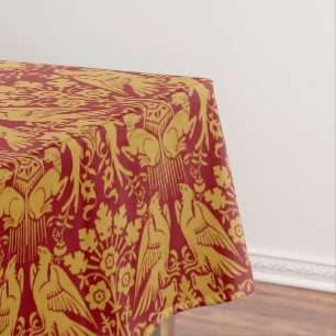 Mediaeval Hawk And Hound Pattern Tablecloth