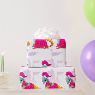 Mediaeval Horse Wrapping Paper