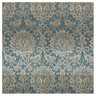 Mediaeval Italian Rabbits or Hares Pattern Fabric