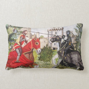 Mediaeval Joust Lumbar Cushion