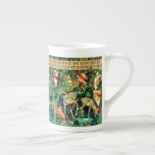 Mediaeval King Arthur William Morris Bone China Mug