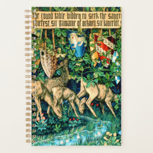 Mediaeval King Arthur William Morris Planner