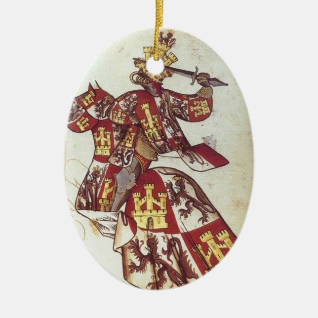 Mediaeval King if Castile Ornament (Front)