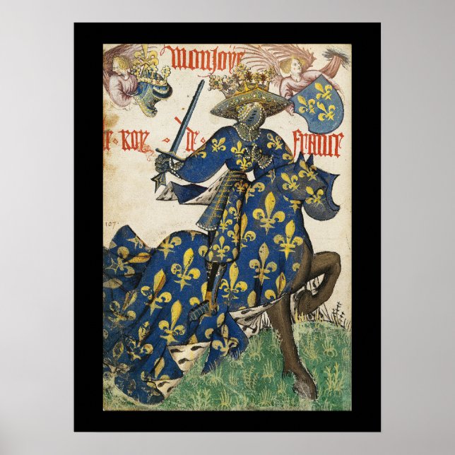Mediaeval King of France Poster (Front)