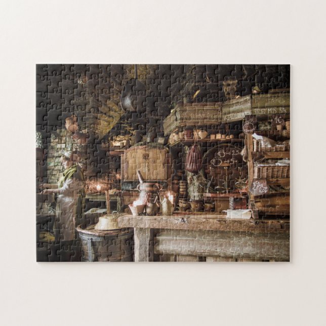 Mediaeval Kitchen Jigsaw Puzzle (Horizontal)