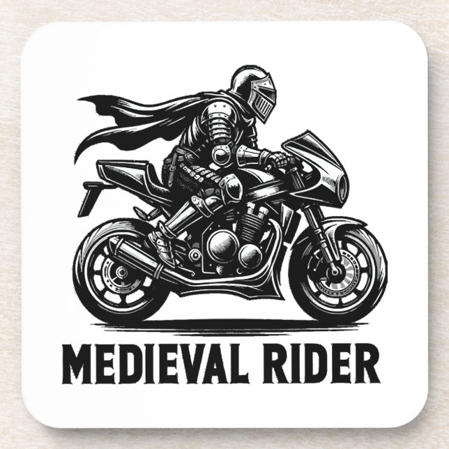 Mediaeval knight coaster (Front)