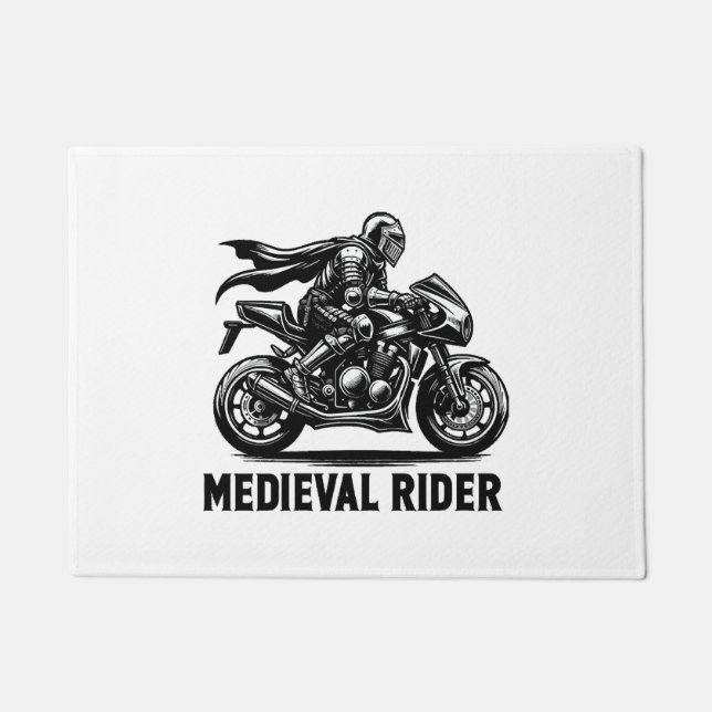Mediaeval knight doormat (Front)