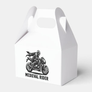 Mediaeval knight favour box