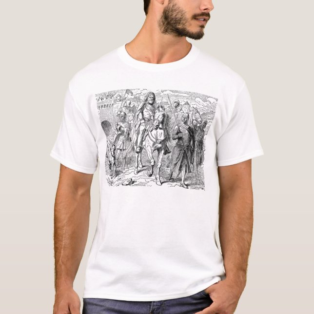 Mediaeval Knight Kid's Shirt (Front)