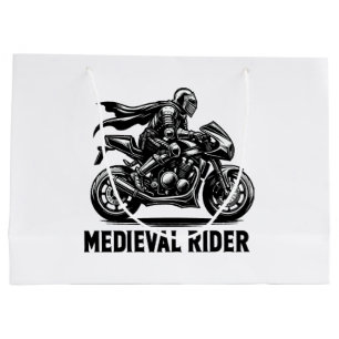 Mediaeval knight large gift bag