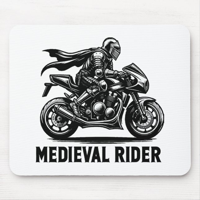 Mediaeval knight mouse pad (Front)
