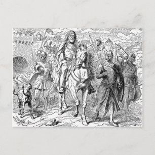 Mediaeval Knight Postcard
