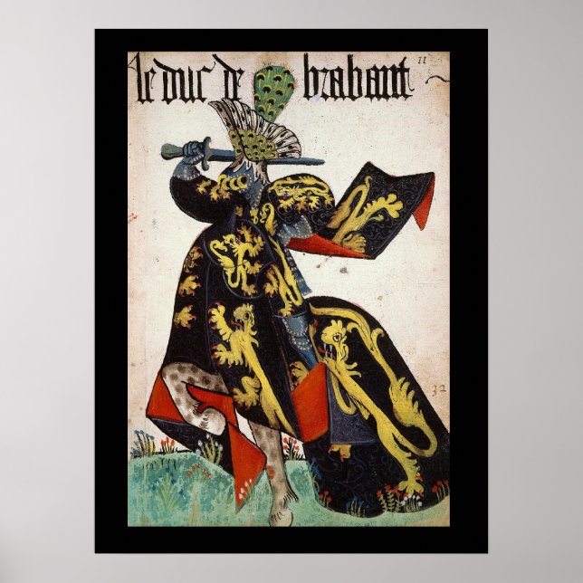 Mediaeval Knight Poster (Front)