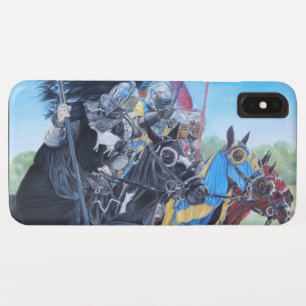 mediaeval knights jousting on horses historic Case-Mate iPhone case