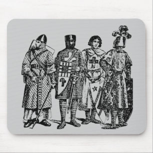 Mediaeval Knights Mouse Pad