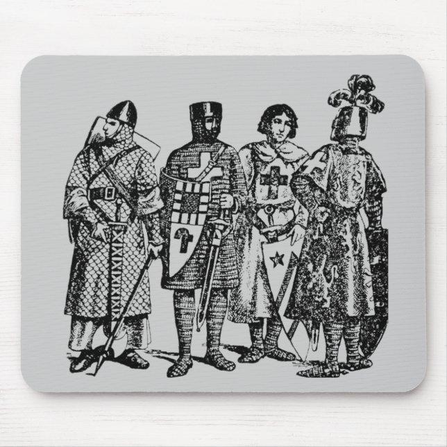 Mediaeval Knights Mouse Pad (Front)