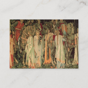 Mediaeval Knights of the Round Table Enclosure Card