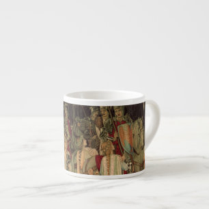 Mediaeval Knights of the Round Table Espresso Cup