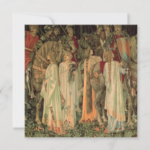 Mediaeval Knights of the Round Table Invitation