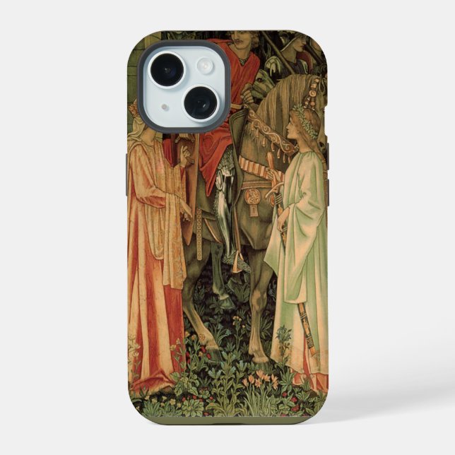 Mediaeval Knights of the Round Table iPhone 15 Case (Back)