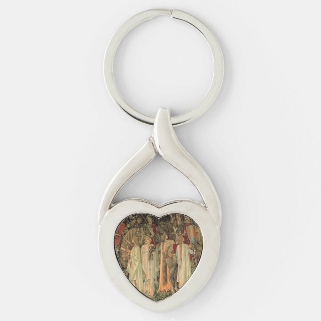 Mediaeval Knights of the Round Table Key Ring (Front)