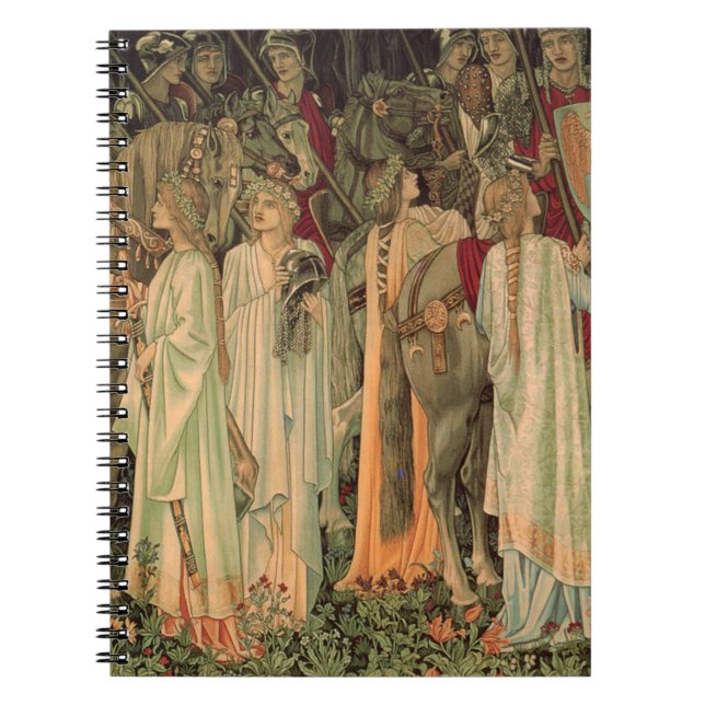 Mediaeval Knights of the Round Table Notebook (Front)