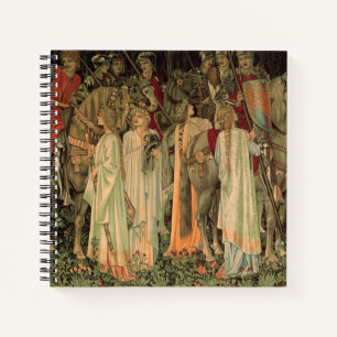 Mediaeval Knights of the Round Table Notebook
