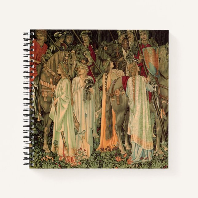 Mediaeval Knights of the Round Table Notebook (Front)