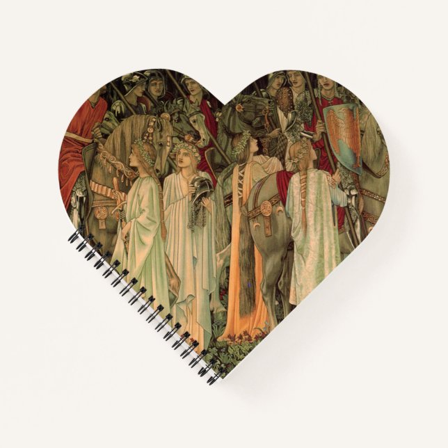 Mediaeval Knights of the Round Table Notebook (Front)